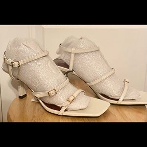 New Zara Multi Strap Kitten Heels!!